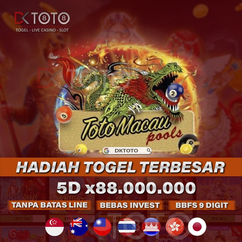 DKTOTO Togel Toto Macau 5D Lengkap untuk Pemain Togel Online